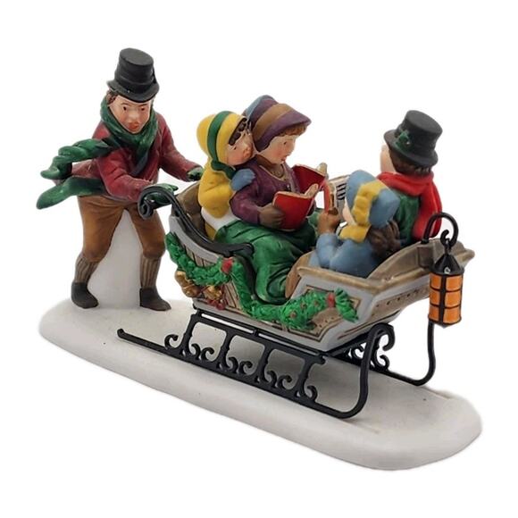 Dept 56 Caroling With The Cratchit Family Heritage Village Set Of 2 In Box *READ - Picture 5 of 15